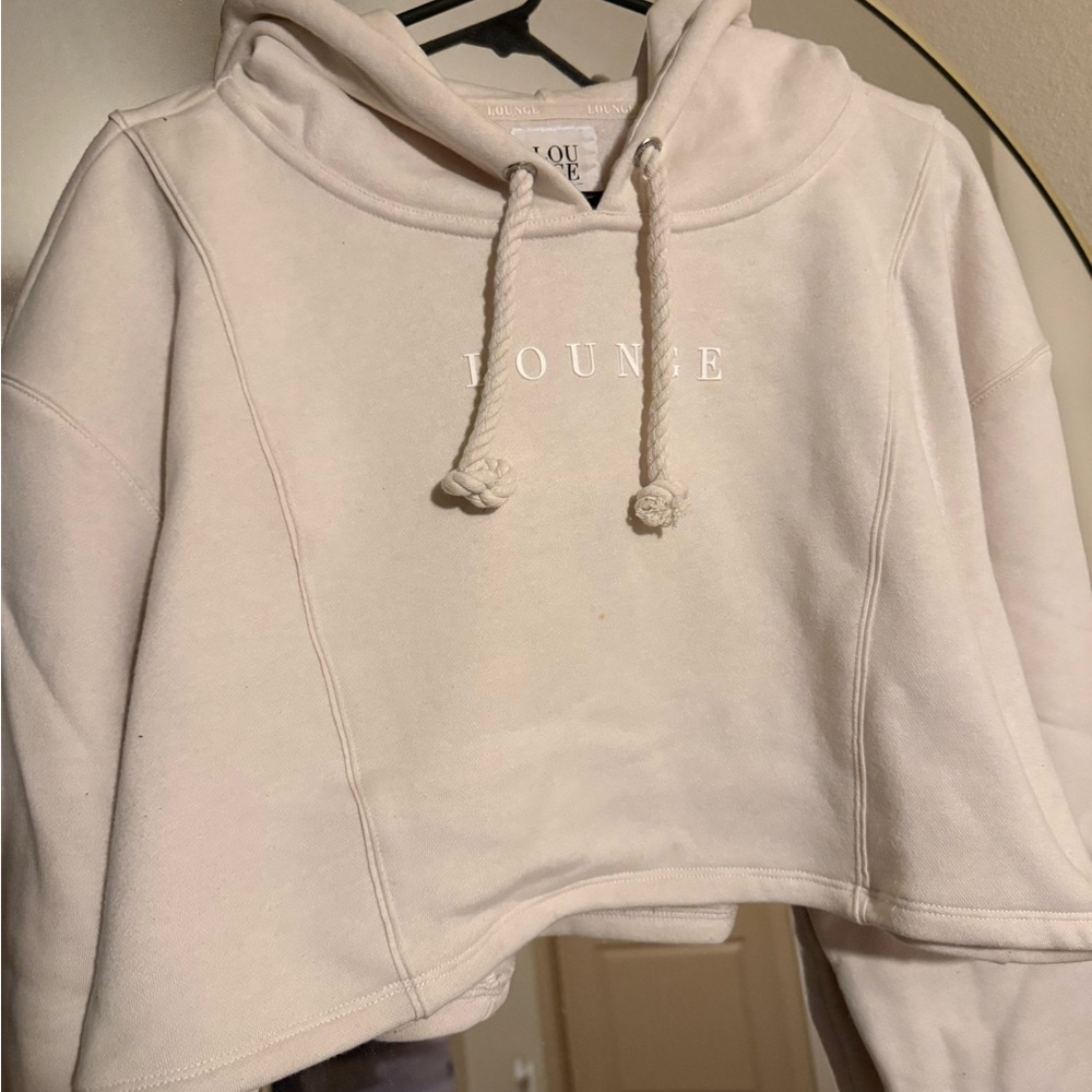 Lounge Crop Hoodie